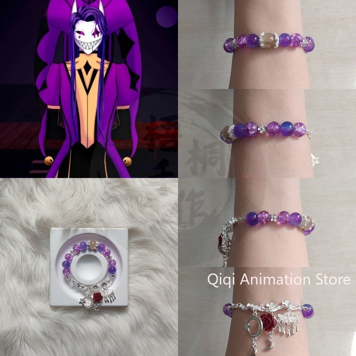 Women'S Vintage Accessories - สร้อยข้อมือลูกปัดสไตล์วินเทจสำหรับผู้หญิง สร้อยข้อมืออนิเมะ The Freak Circus Jester