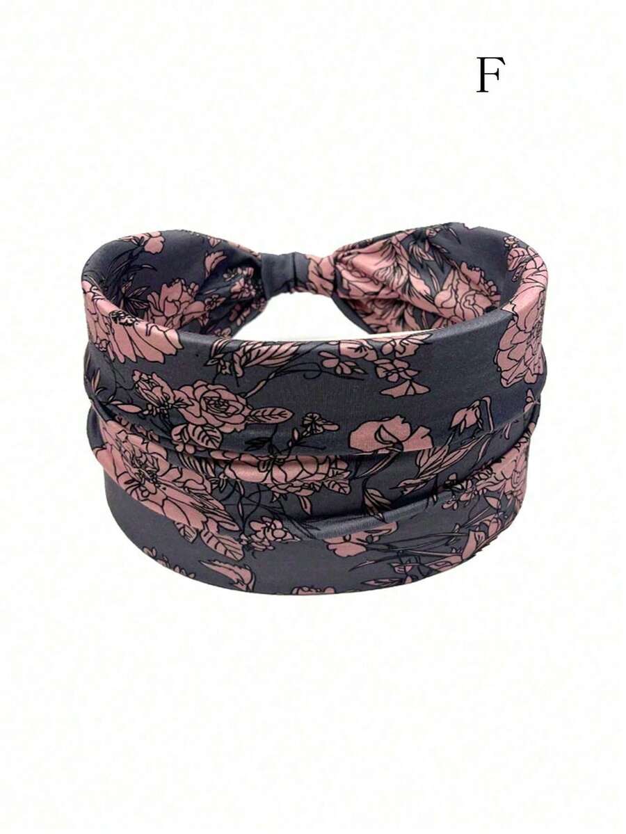 Women'S African Accessories - 6 ชิ้น/ชุด ที่คาดผมสไตล์โบโฮสำหรับผู้หญิง, แฟชั่นที่คาดผมแบบผูกปมสำหรับโยคะและฟิตเนส, ผ้าคาดผมสไตล์แอฟริกัน