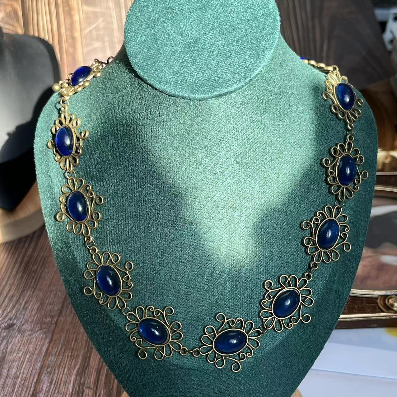 Women'S Red Accessories - ประวัติศาสตร์ Queen Anne Boleyn Handmade เคลือบสร้อยคอต่างหูสร้อยข้อมือ