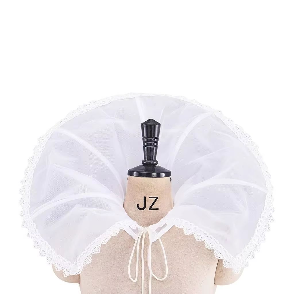 Women'S Vintage Accessories - ทิวดอร์ เอลิซาเบธ ควีน โบนด์ คอปกสไตล์วิคตอเรียน วินเทจอุปกรณ์เสริมฮาโลวีนยุคกลางแต่งตัวเครื่องแต่งกายอุปกรณ์ประกอบฉาก