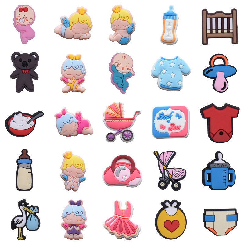 Women'S Accessories For Crocs - เครื่องประดับรองเท้าสำหรับทารกแรกเกิดสำหรับอุปกรณ์เสริม Crocs หมุดอุดตันสำหรับผู้หญิงผู้ชายป้ายเด็กกางเกงยีนส์เด็กผู้ชายเด็กผู้หญิงเครื่องประดับรองเท้าหัวเข็มขัด