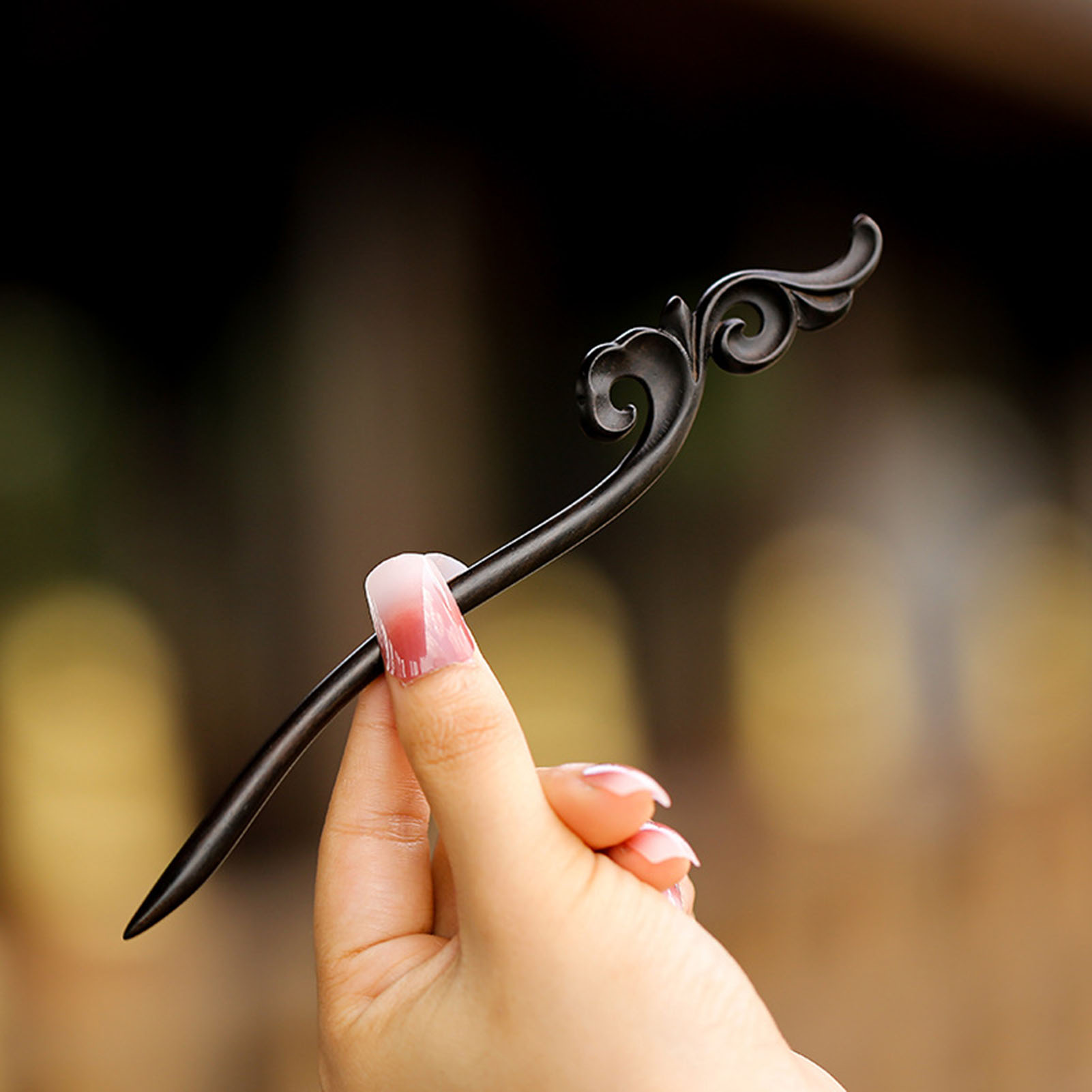 สไตล์จีนผม Minimalist ไม้จันทน - Hair Fork Stick บทวิจารณ์และราคา