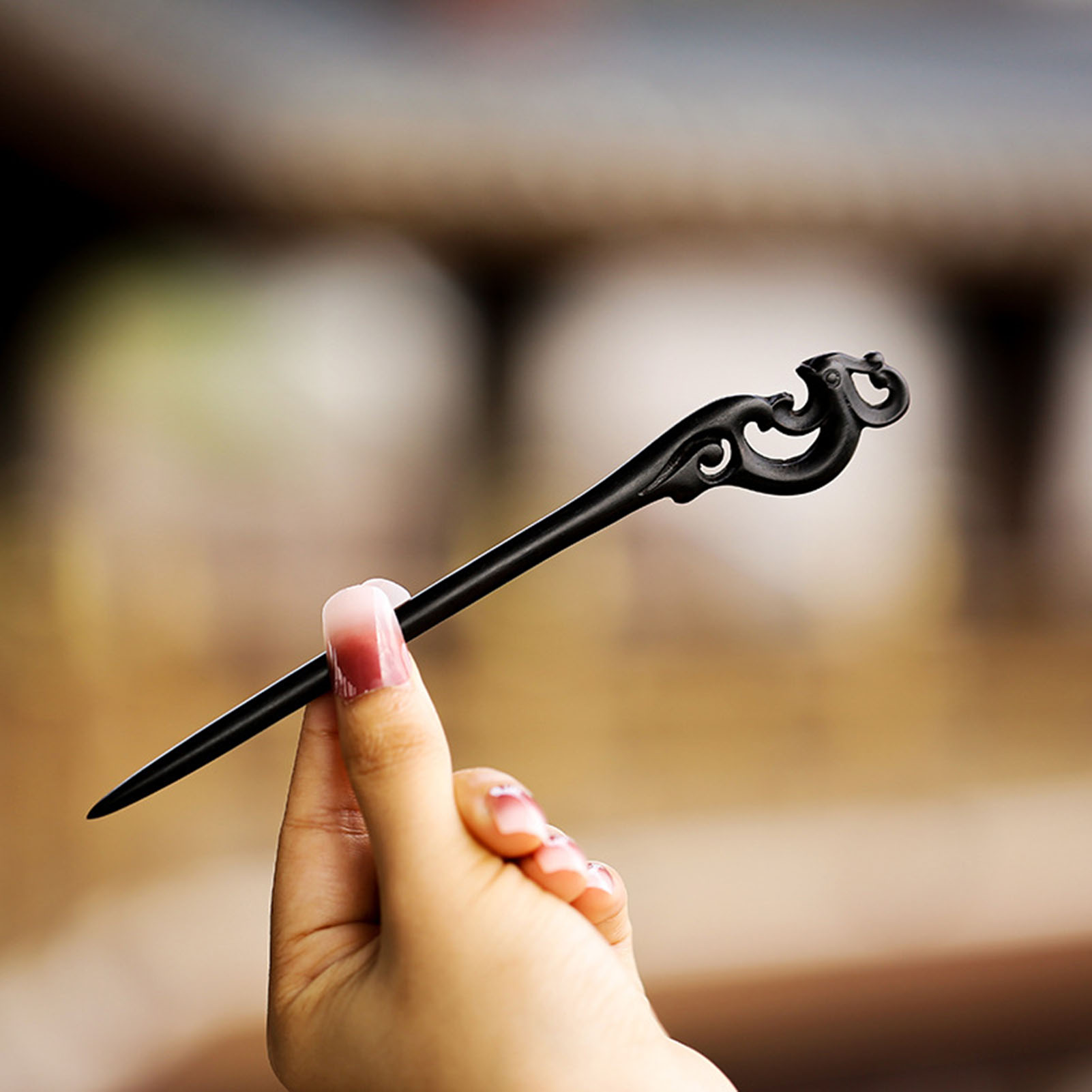 สไตล์จีนผม Minimalist ไม้จันทน - Hair Fork Stick บทวิจารณ์และราคา