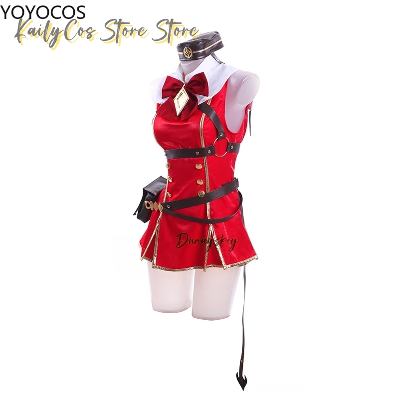 ชุดคอสเพลย์เรือทอง พร้อมวิกผม  - Women'S Red Accessories บทวิจารณ์และราคา