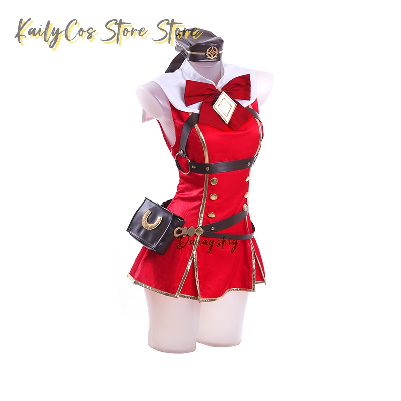 ชุดคอสเพลย์เรือทอง พร้อมวิกผม  - Women'S Red Accessories บทวิจารณ์และราคา