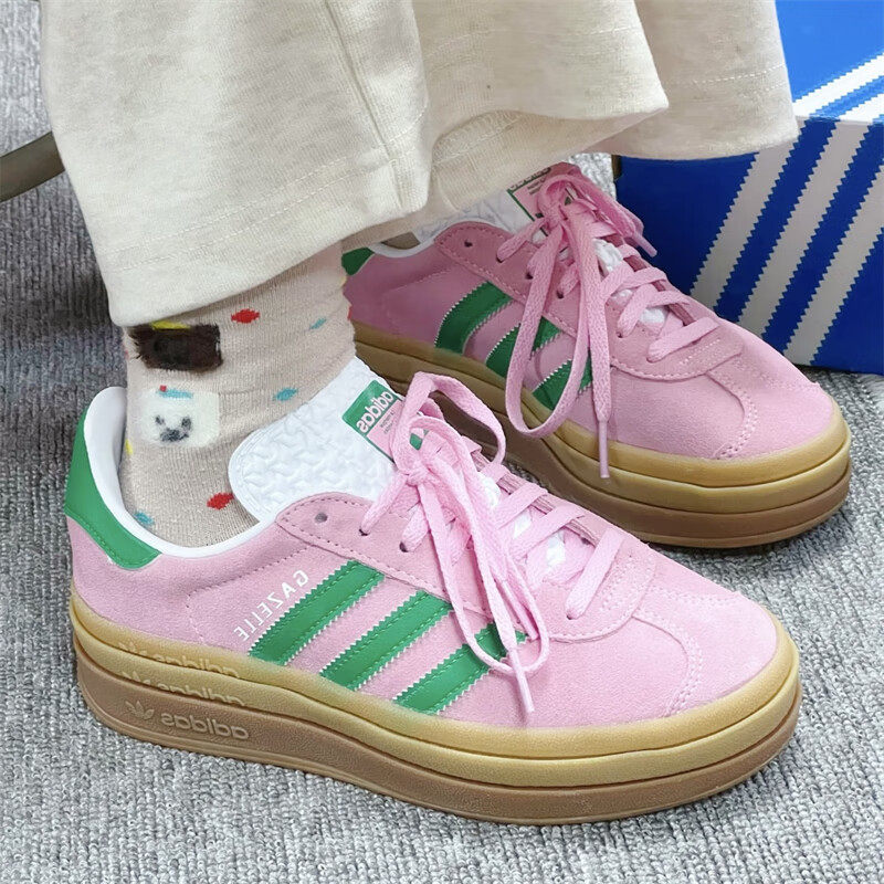 อาดิดาส IE0420 รองเท้าผ้าใบหนั - Adidas Shoes Gazelle บทวิจารณ์และราคา