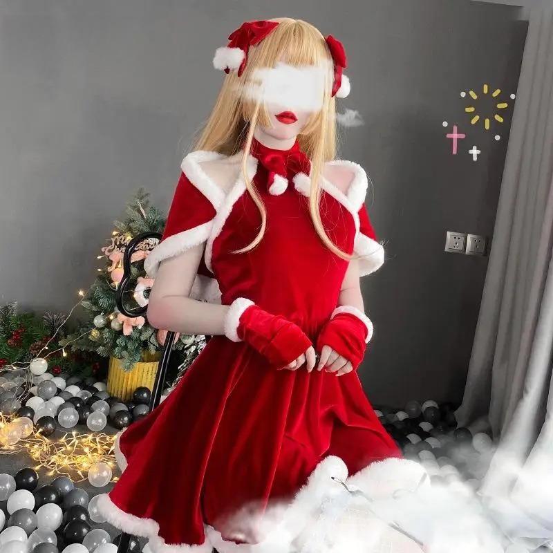 คริสต์มาสคอสเพลย์เครื่องแต่งกา - Women'S Red Accessories บทวิจารณ์และราคา