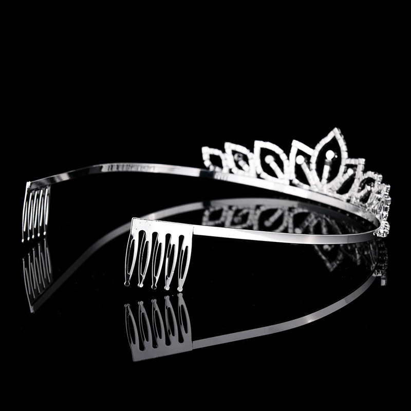สีเงินประกายมงกุฎไรน์สโตนเครื่ - Women'S Vintage Accessories บทวิจารณ์และราคา