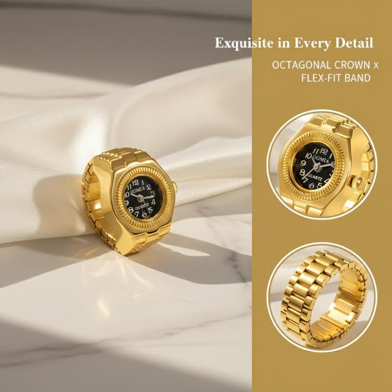นาฬิกาควอตซ์หน้าปัดทรงสี่เหลี่ - Women'S Accessories To Wear With Watch บทวิจารณ์และราคา