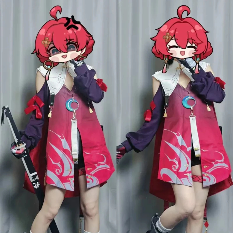 A;3\v,7'd/Wuthering Waves Danj - Women'S Red Accessories บทวิจารณ์และราคา