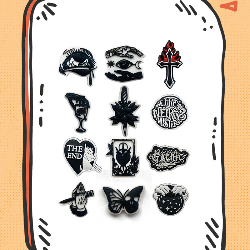 ชาร์มรองเท้าฮาโลวีนลายสยองขวัญ - Women'S Accessories For Crocs บทวิจารณ์และราคา