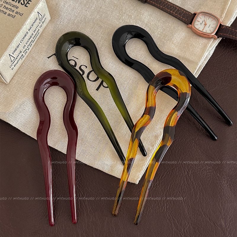 กิ๊บติดผมรูปตัว U แฟชั่นปี 202 - Hair Fork Stick บทวิจารณ์และราคา
