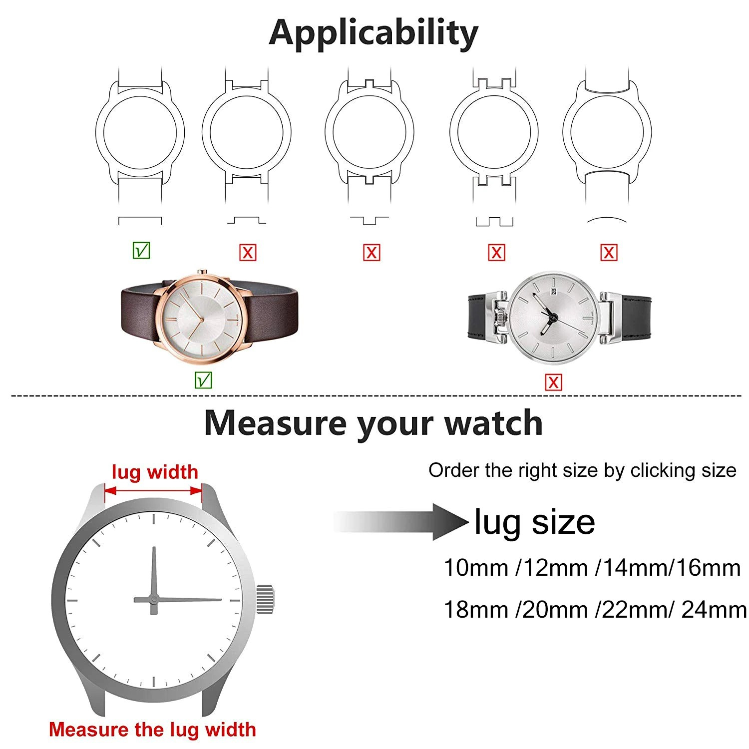 *คุณภาพสูง* Lizardสายนาฬิกาสวม - Women'S Accessories To Wear With Watch บทวิจารณ์และราคา