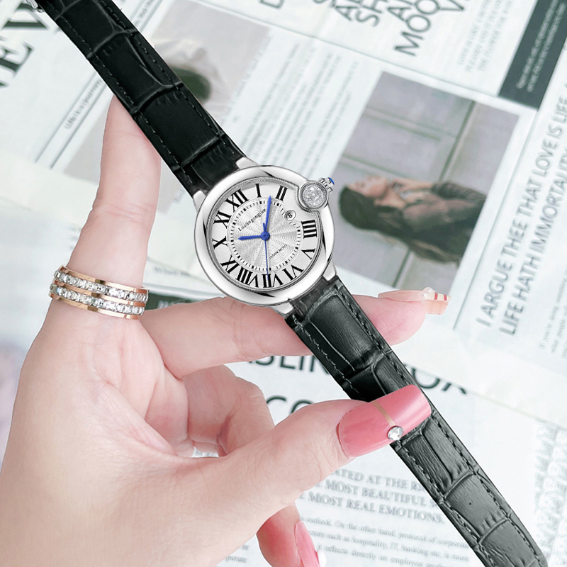 นาฬิกาควอทซ์สีน้ำเงินหรูหราสำห - Women'S Accessories To Wear With Watch บทวิจารณ์และราคา