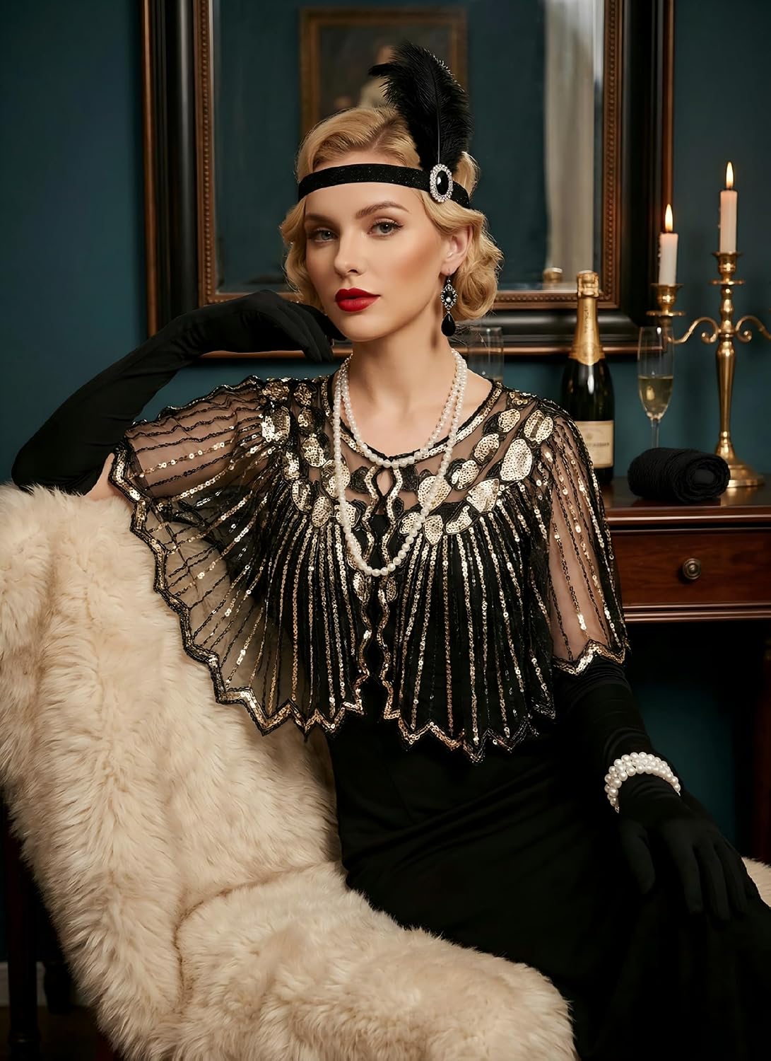 ชุดเครื่องประดับสำหรับผู้หญิงย - Women'S Vintage Accessories บทวิจารณ์และราคา
