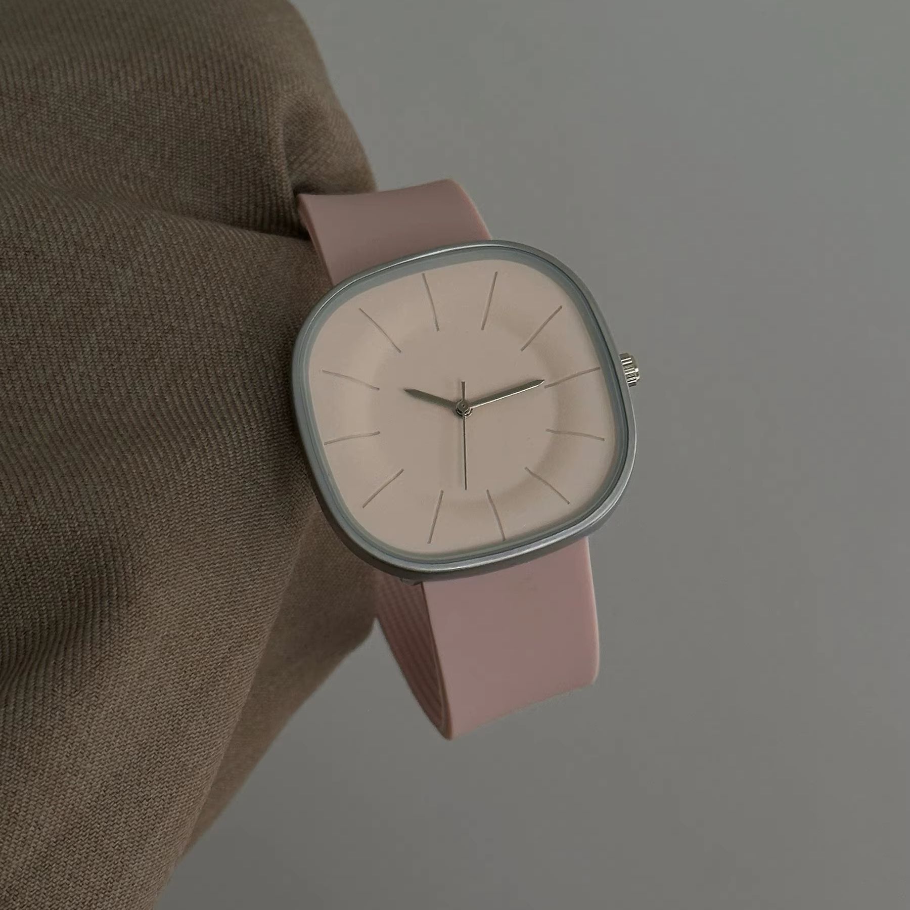 หน้าปัดสี่เหลี่ยมแบบมินิมอล นา - Women'S Accessories To Wear With Watch บทวิจารณ์และราคา
