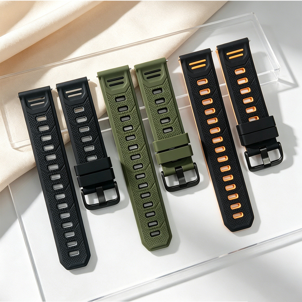 สายนาฬิกาซิลิโคนขนาด 22 มม. สา - Women'S Accessories To Wear With Watch บทวิจารณ์และราคา
