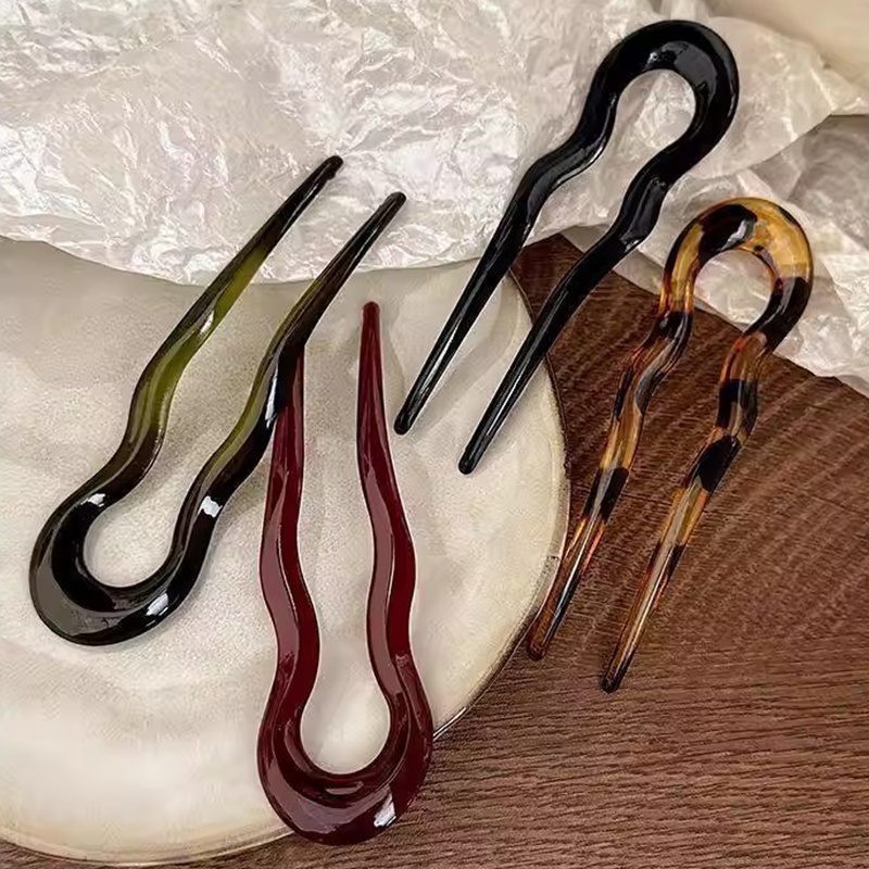 กิ๊บติดผมอะคริลิคทรง U สำหรับผ - Women Accessories Wholesale บทวิจารณ์และราคา