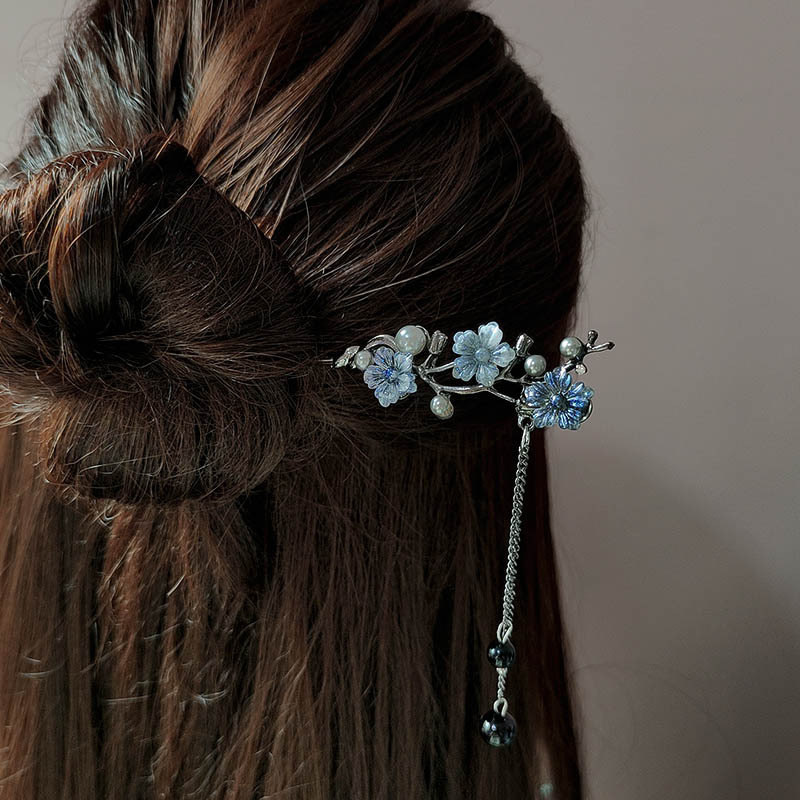 กิ๊บติดผมแบบคลาสสิก ลายดอกไม้ส - Hair Fork Stick บทวิจารณ์และราคา