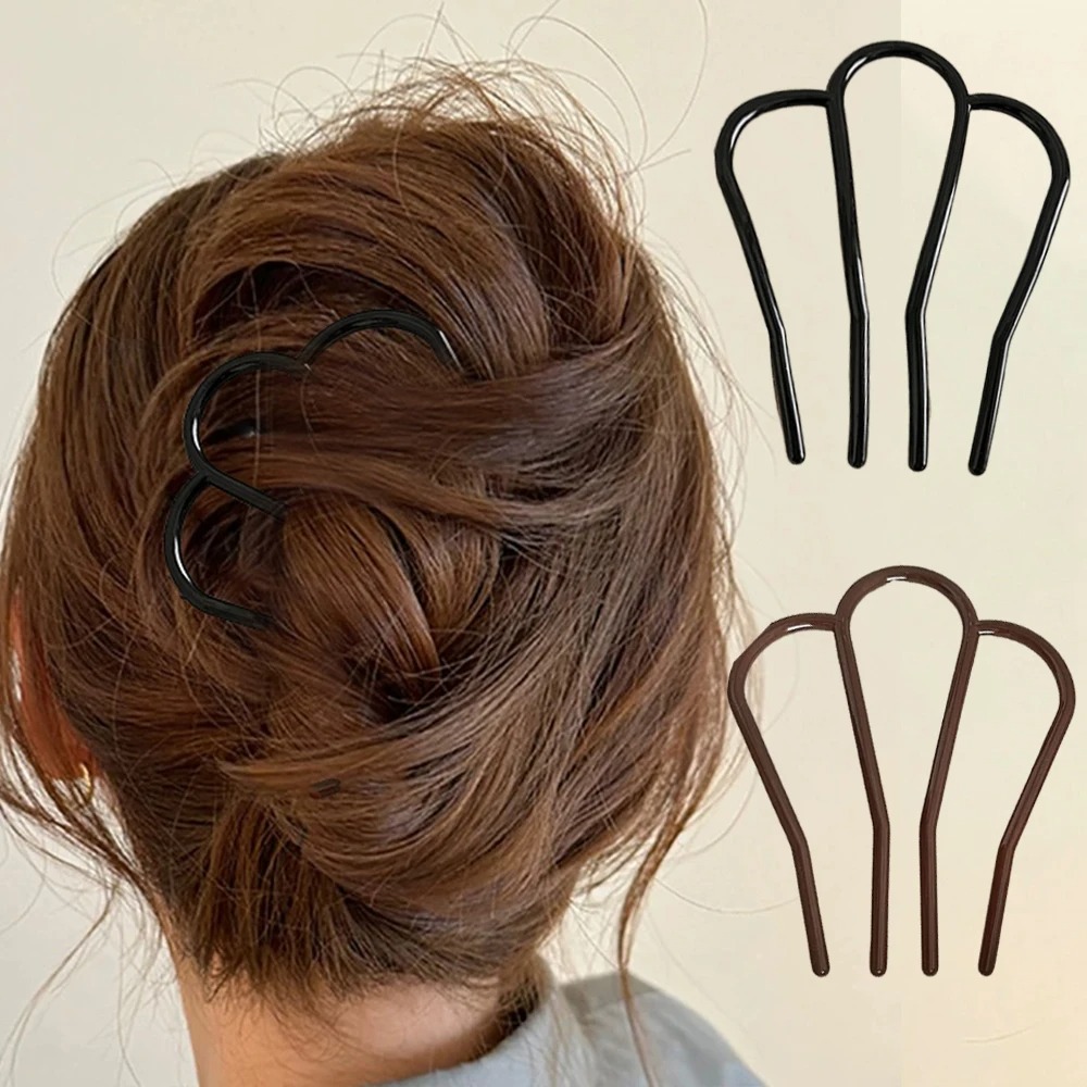 กิ๊บติดผมอะคริลิกทรงตัว U แบบน - Hair Fork Stick บทวิจารณ์และราคา