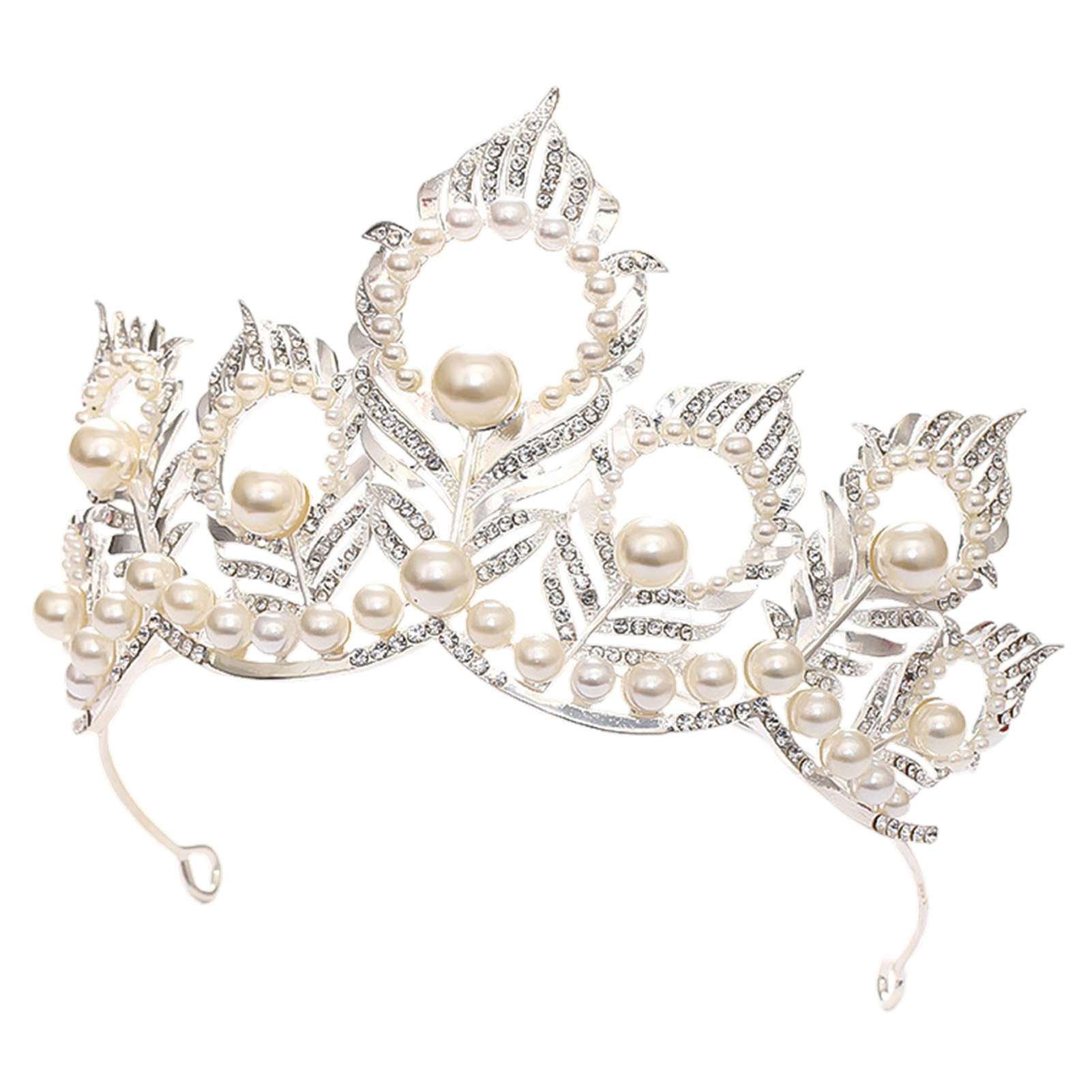 มงกุฎมุกประดับขนนกยูงสำหรับงาน - Women'S Vintage Accessories บทวิจารณ์และราคา