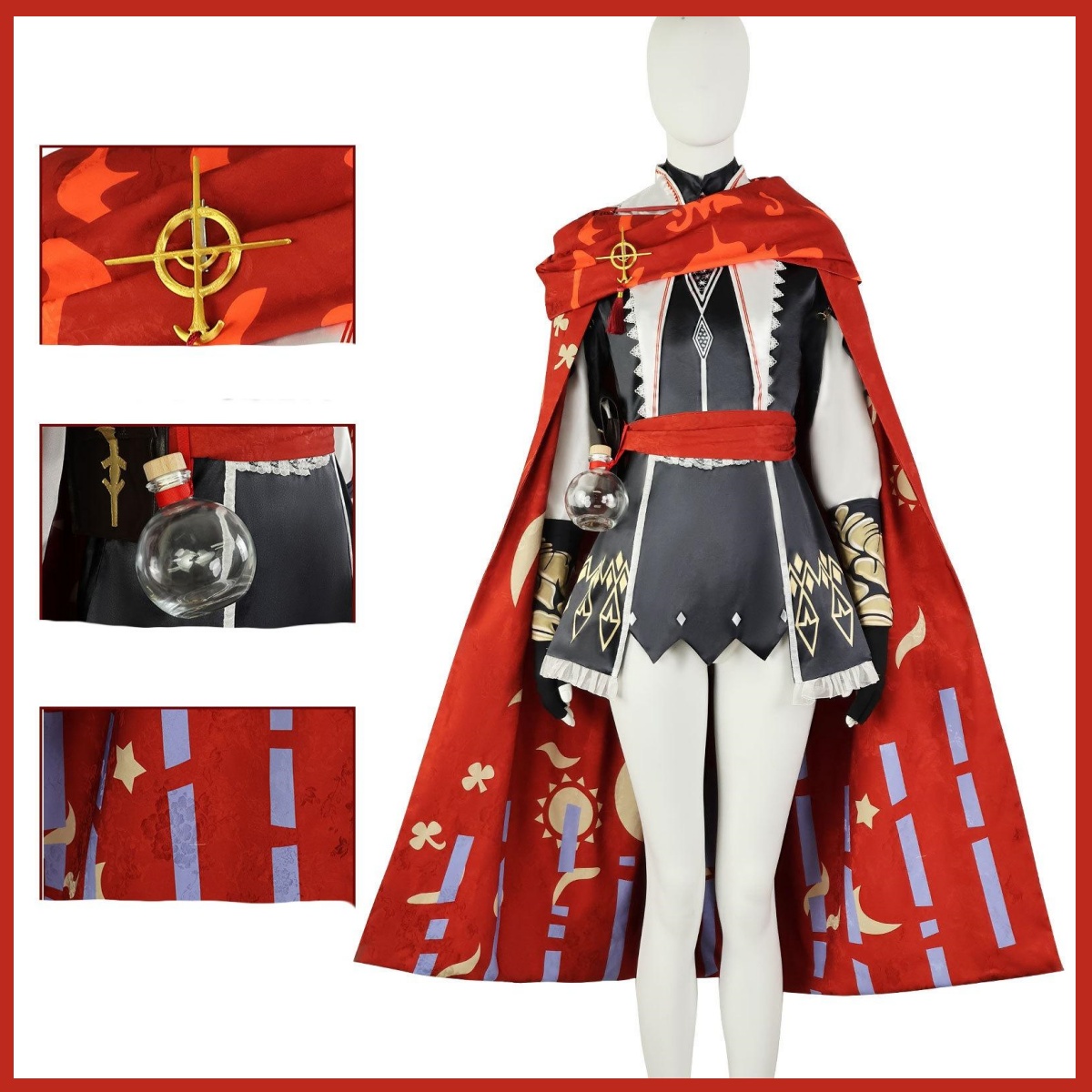 เกมอาร์คไนท์ส เอ็กซ์ซิไซ ชุดคอ - Women'S Red Accessories บทวิจารณ์และราคา